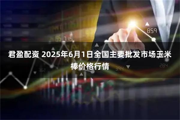 君盈配资 2025年6月1日全国主要批发市场玉米棒价格行情
